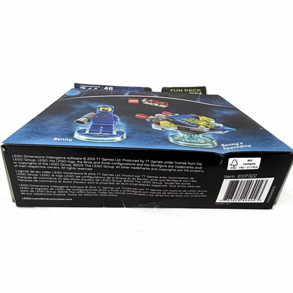 LEGO Dimensions The LEGO Movie Fun Pack Benny Spaceship 46 Pieces 71214 - Picture 3 of 6